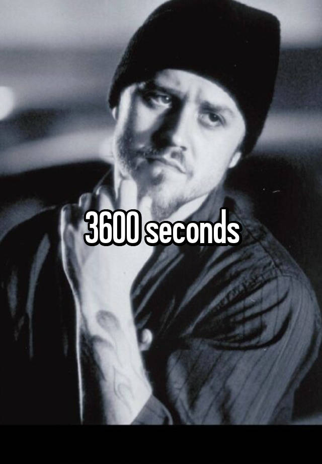 3600-seconds