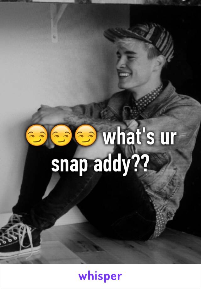 😏😏😏 what's ur snap addy??