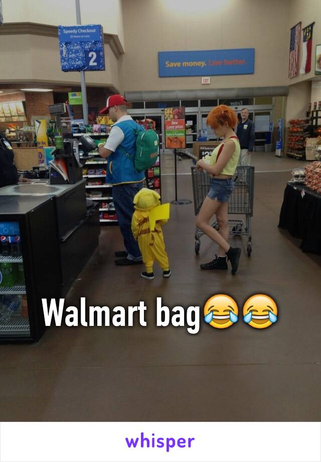 Walmart bag😂😂