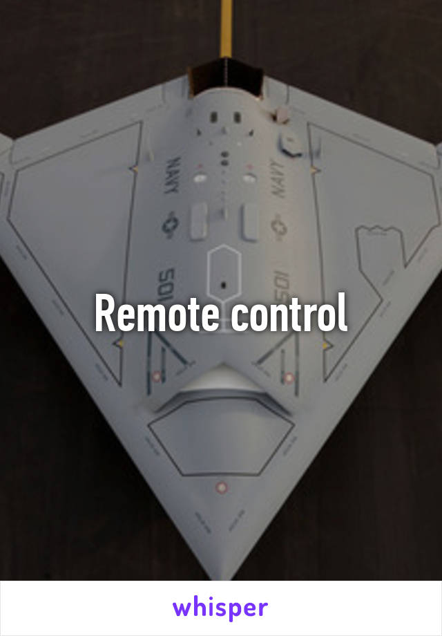 Remote control