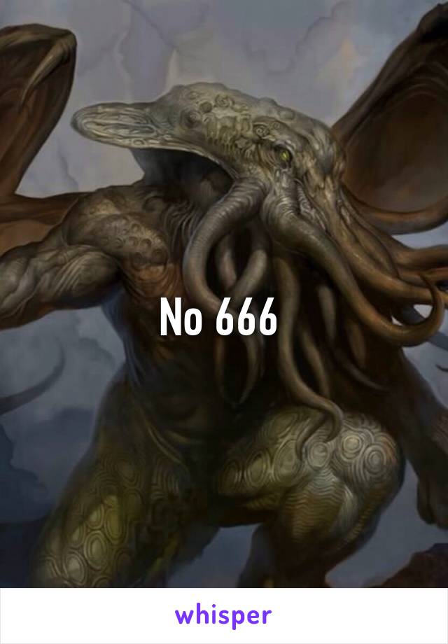 No 666 