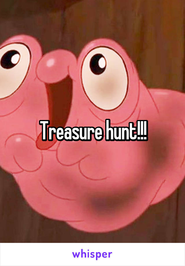 Treasure hunt!!!