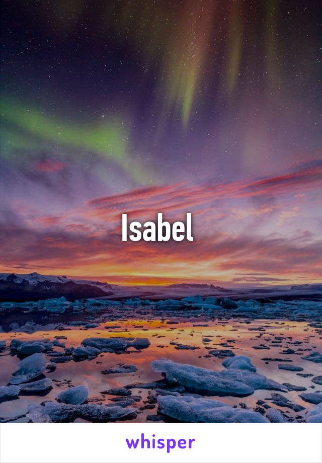 Isabel 