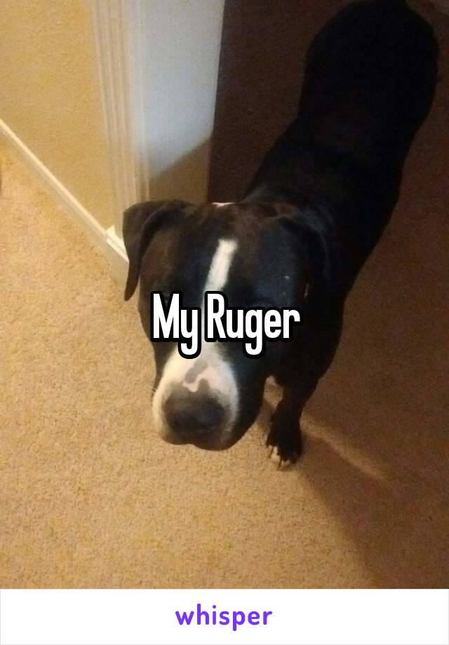 My Ruger