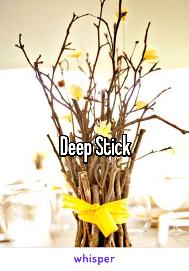 
Deep Stick