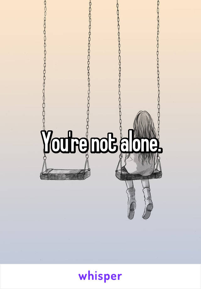 You're not alone.
