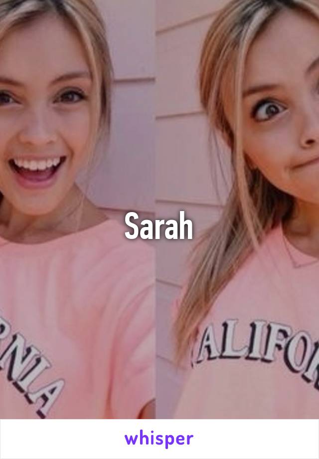 Sarah