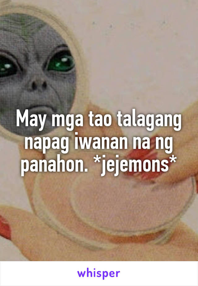 May mga tao talagang napag iwanan na ng panahon. *jejemons*