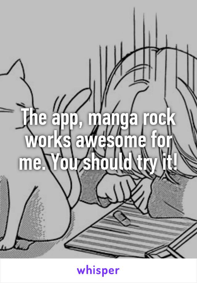 The app, manga rock works awesome for me. You should try it!
