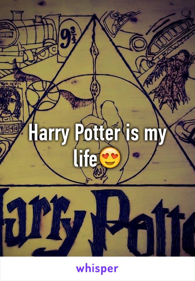 Harry Potter is my life😍