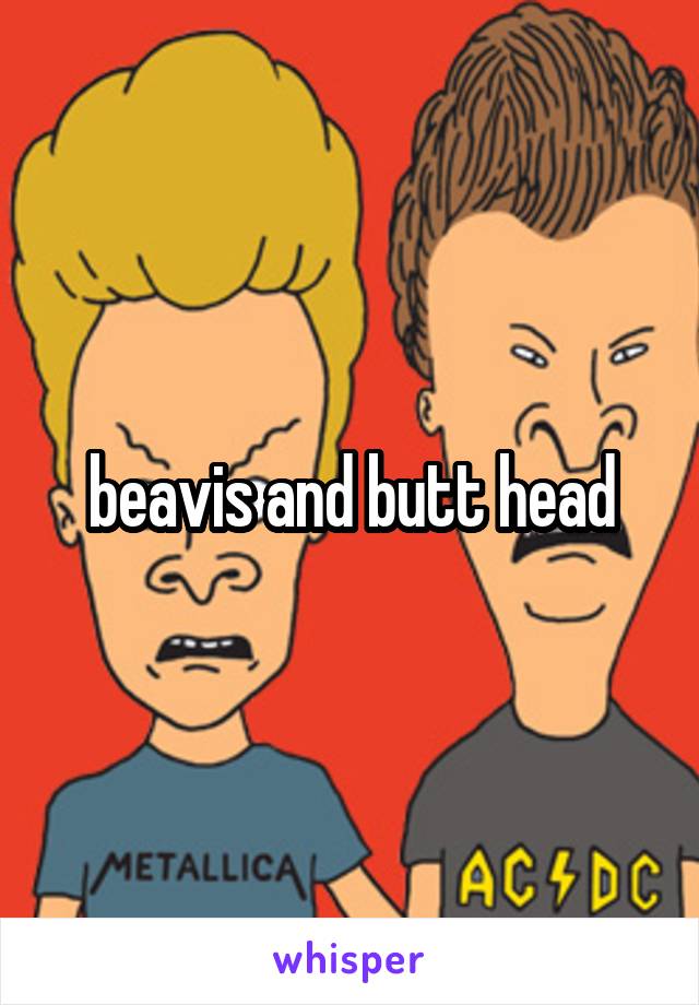 beavis and butt head