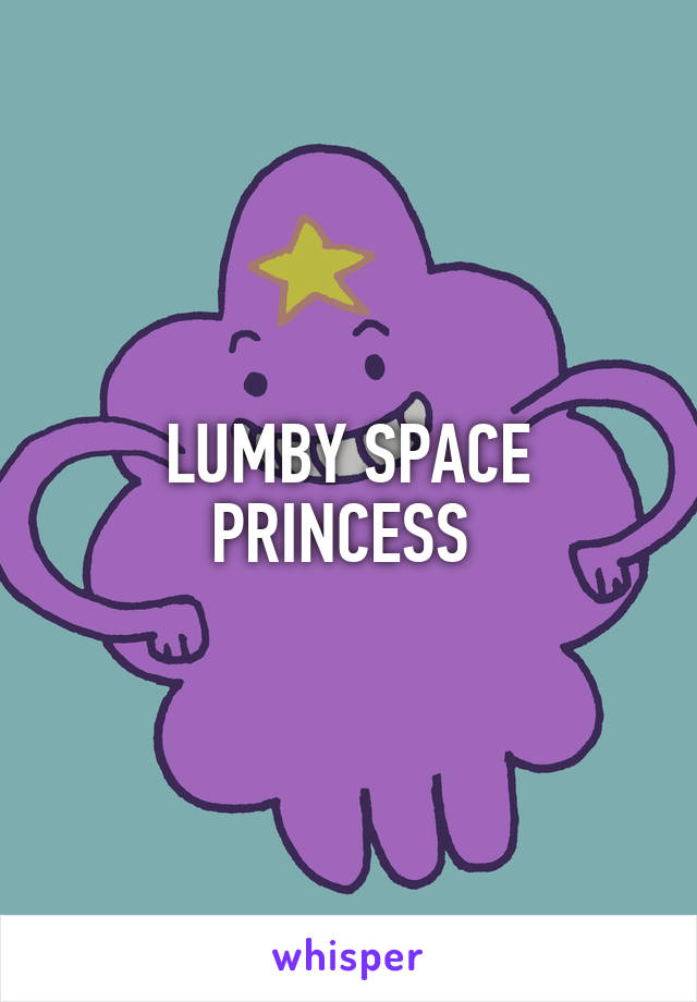 LUMBY SPACE PRINCESS 