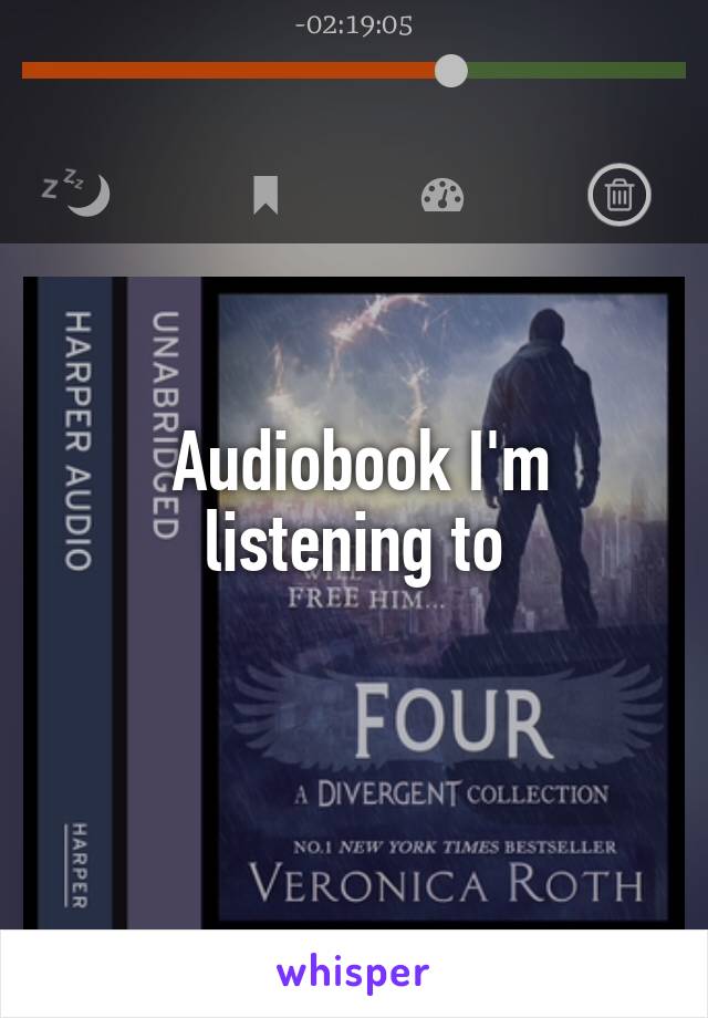  Audiobook I'm listening to