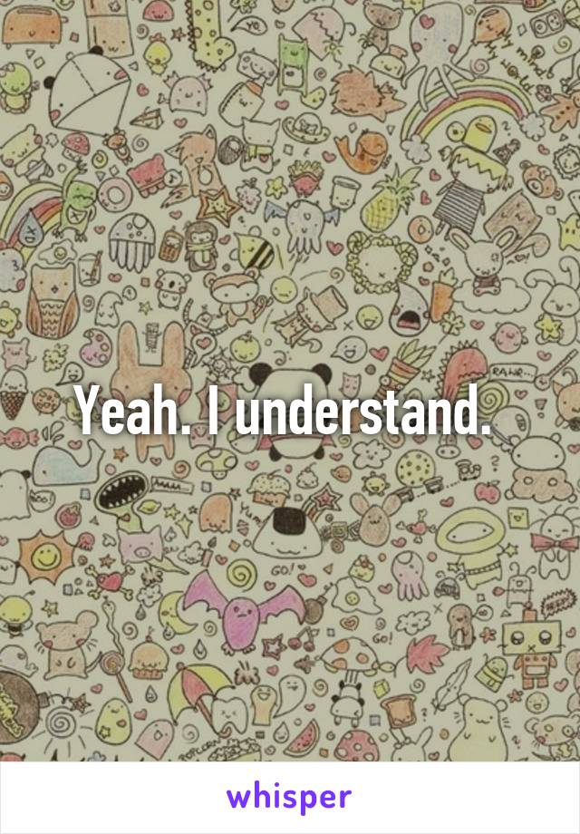 Yeah. I understand. 