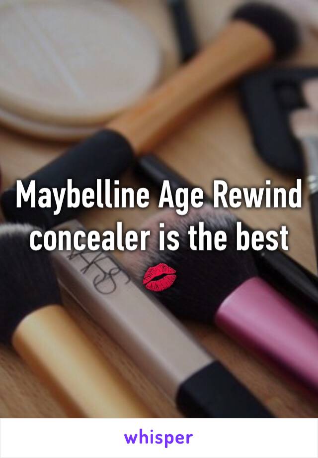Maybelline Age Rewind concealer is the best 💋