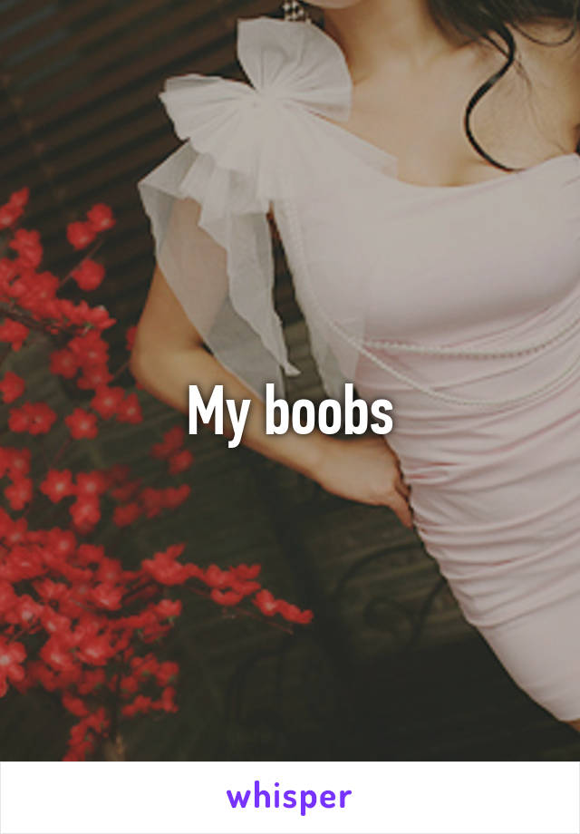 My boobs