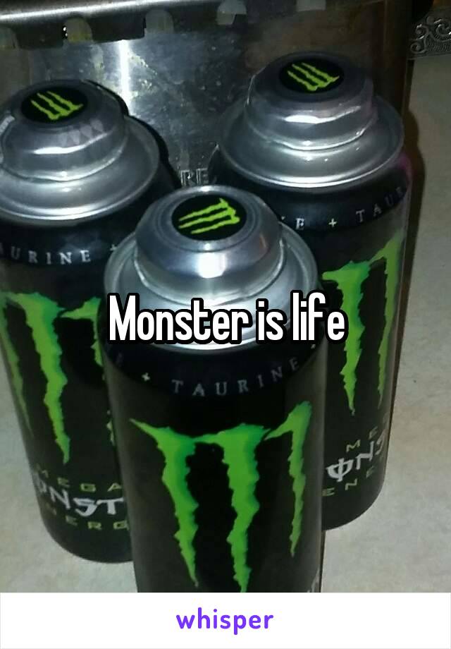 Monster is life