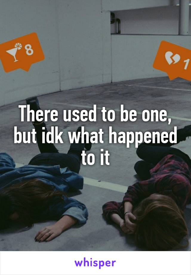 There used to be one, but idk what happened to it