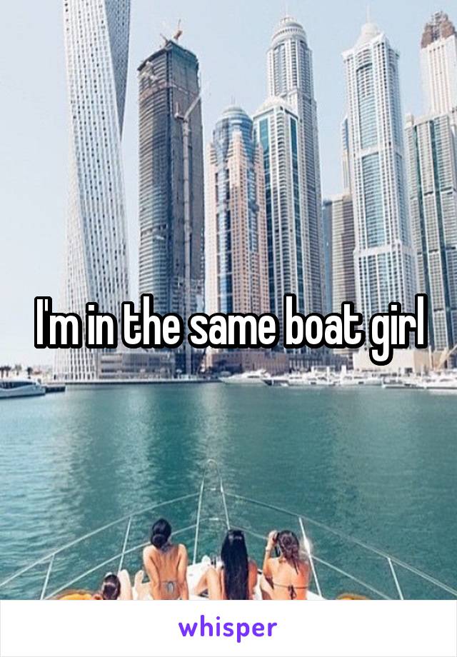 I'm in the same boat girl