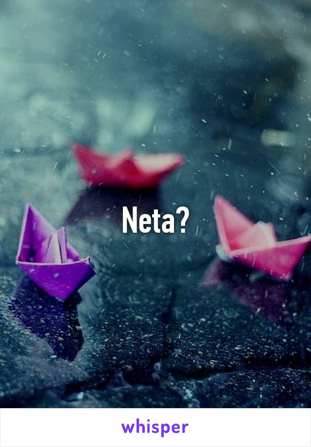 Neta?