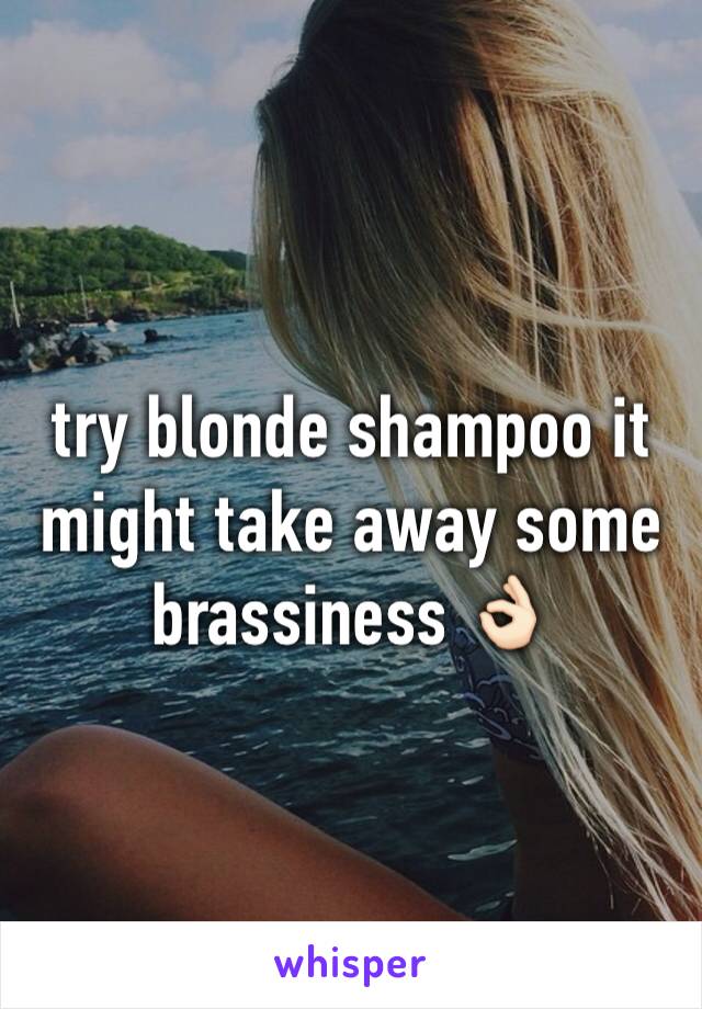 try blonde shampoo it might take away some brassiness 👌🏻