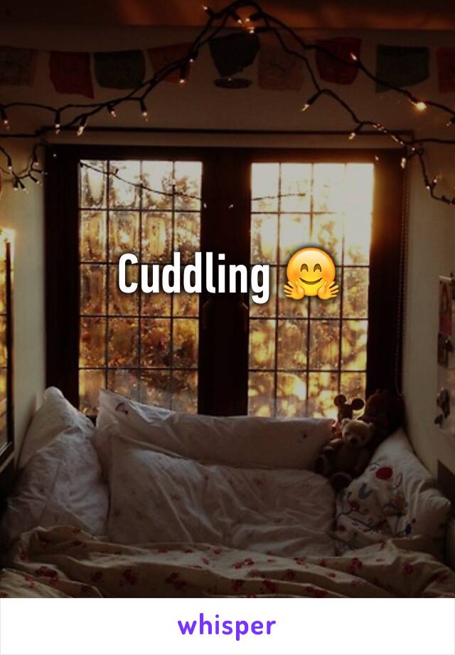 Cuddling 🤗