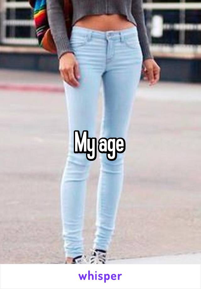 My age 