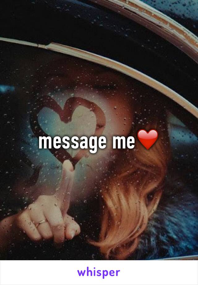 message me❤️