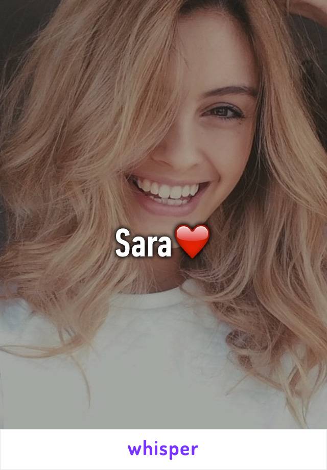 Sara❤️