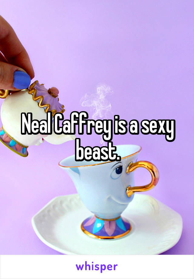 Neal Caffrey is a sexy beast.