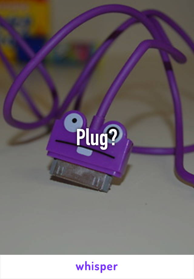 Plug?
