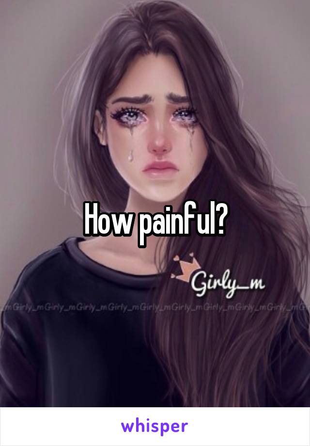 How painful?