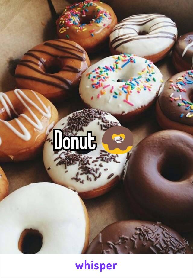 Donut 🍩 