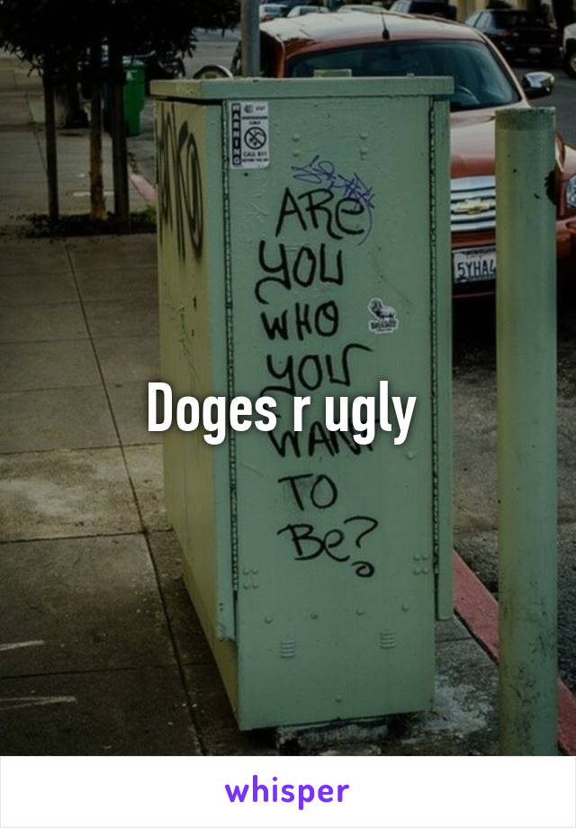 Doges r ugly 
