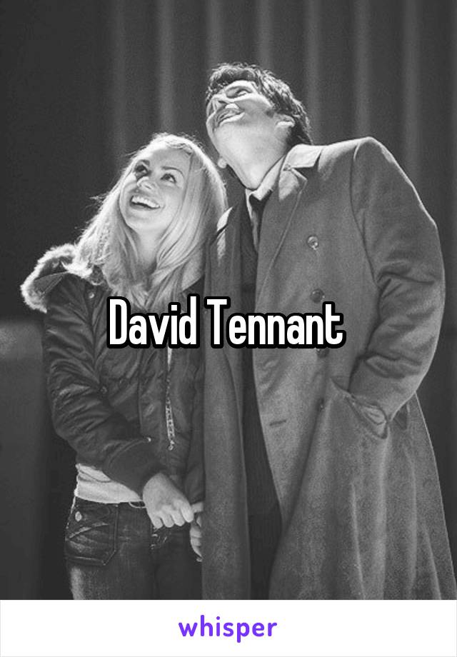 David Tennant 