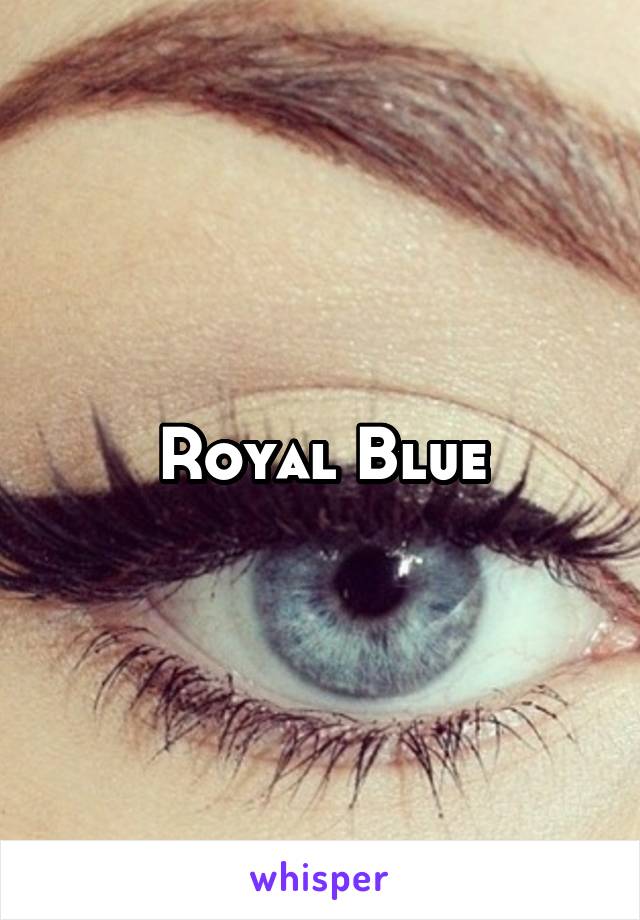 Royal Blue