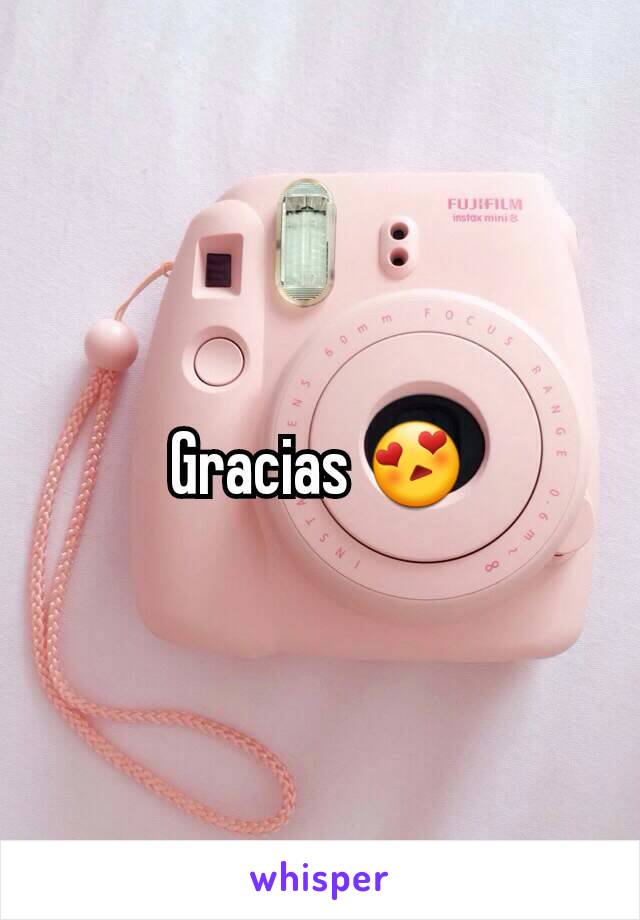 Gracias 😍