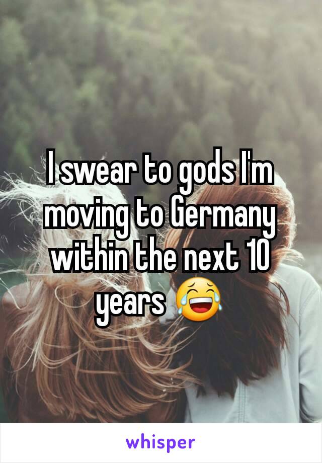 I swear to gods I'm moving to Germany within the next 10 years 😂