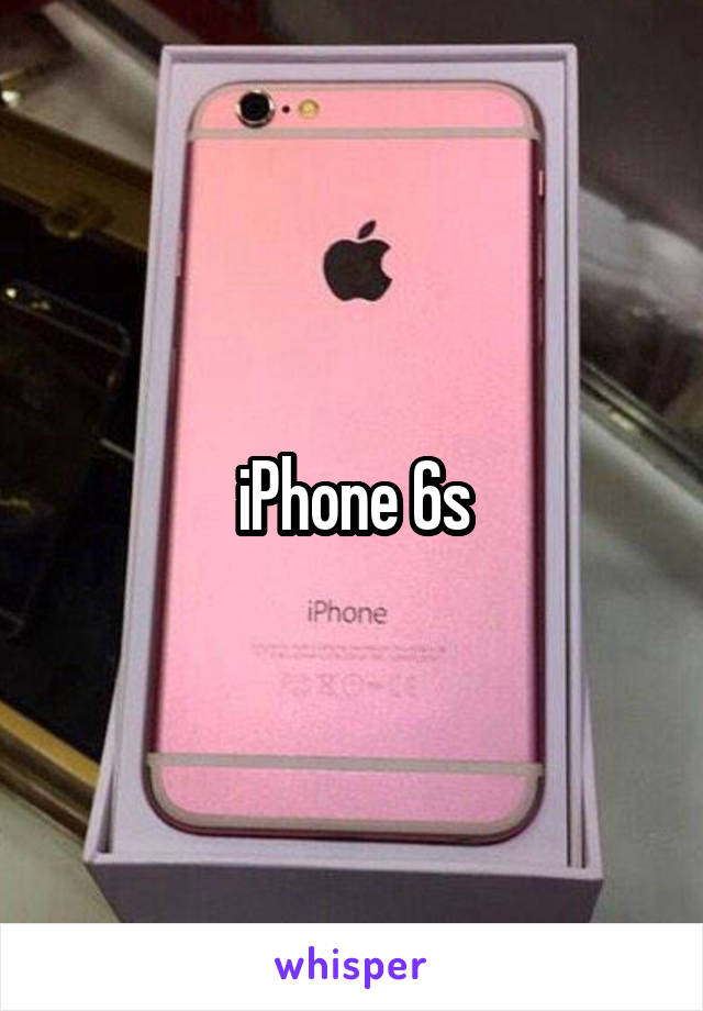 iPhone 6s