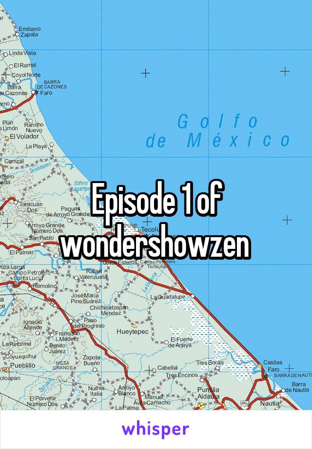 Episode 1 of wondershowzen 