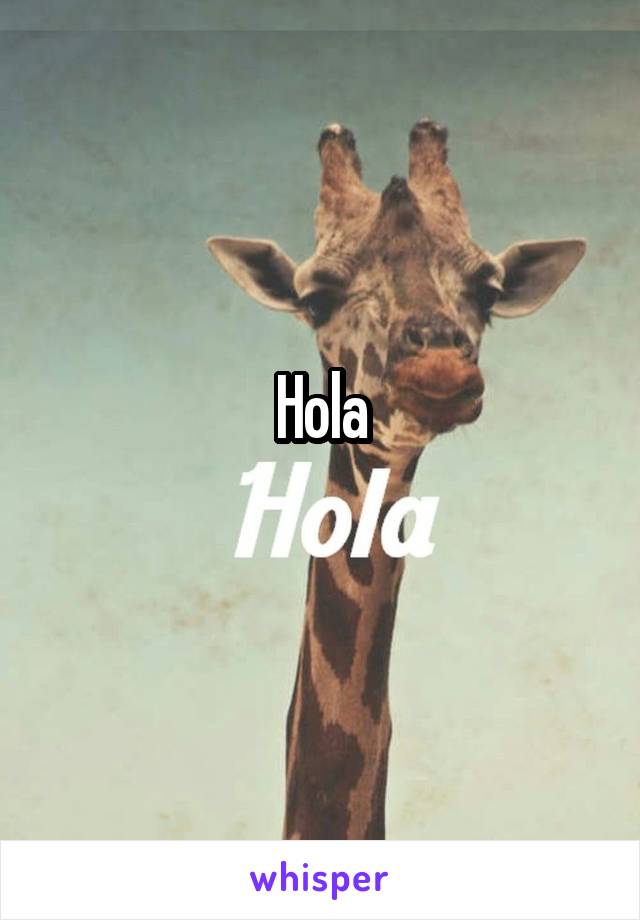 Hola
