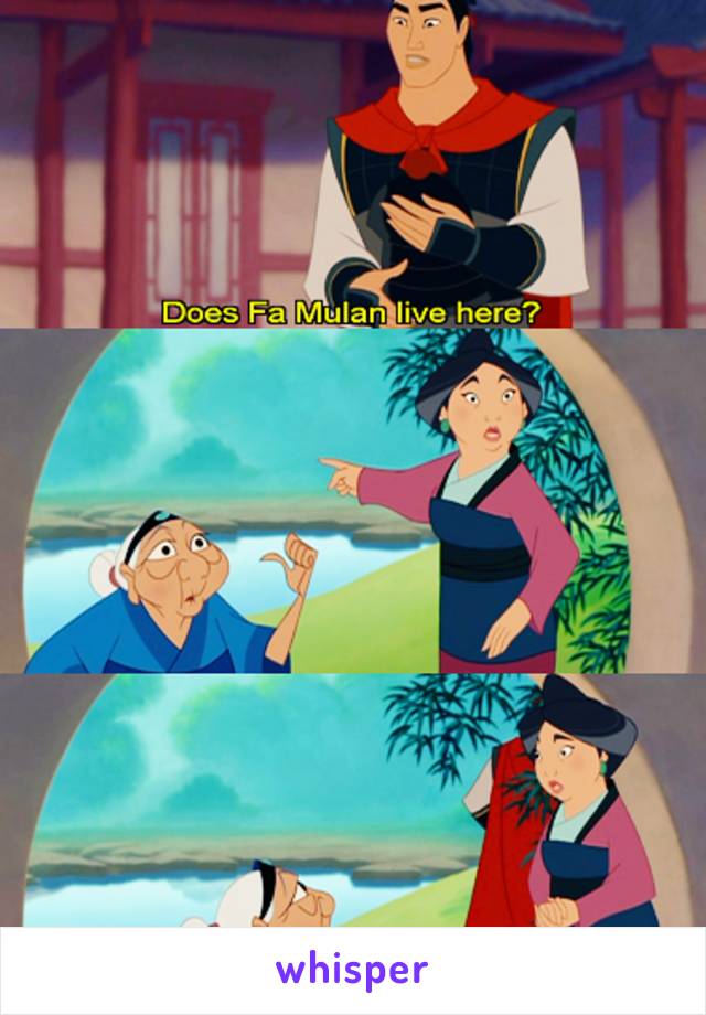 -Mulan's Grandma*