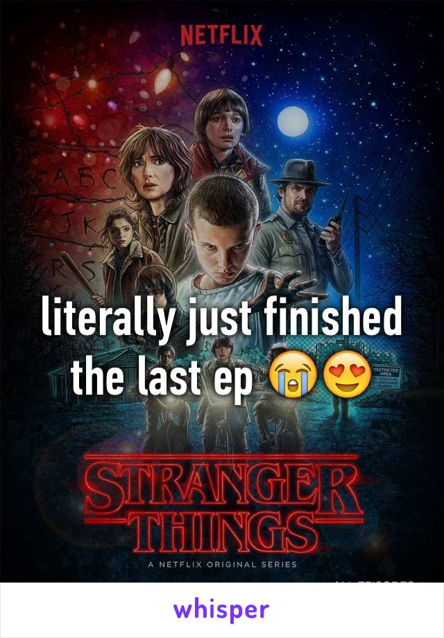 literally just finished the last ep 😭😍