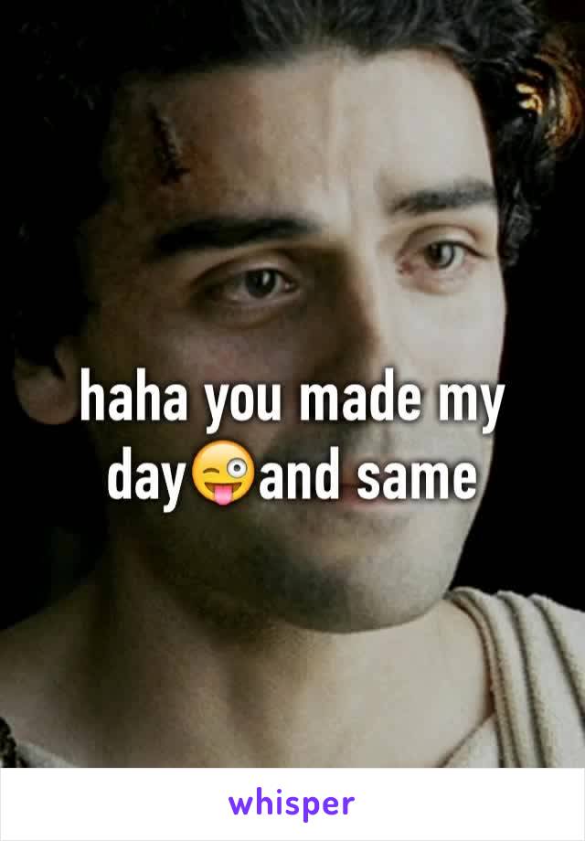 haha you made my day😜and same