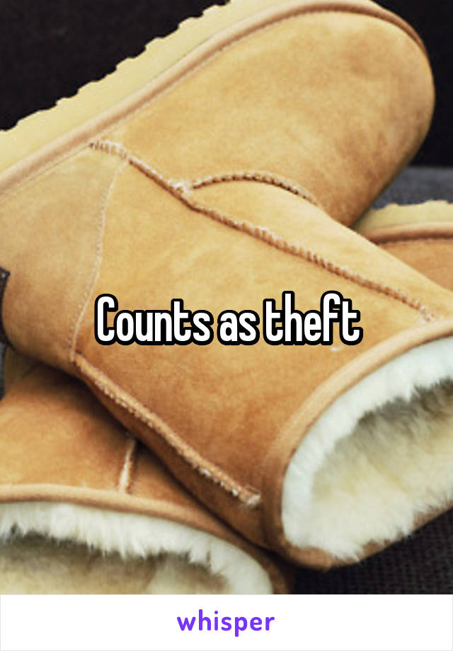 Counts as theft