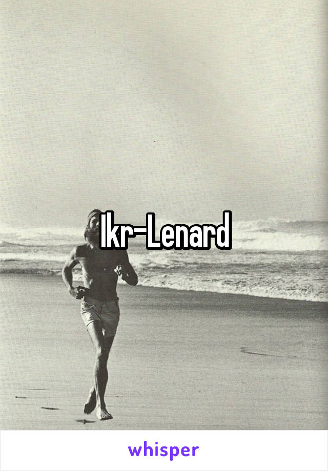 Ikr-Lenard