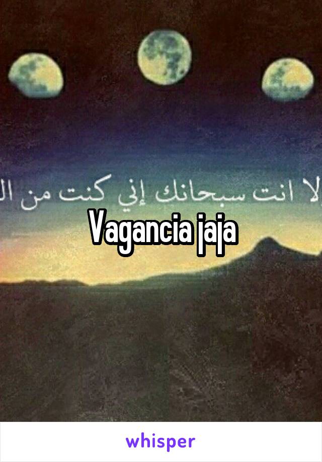 Vagancia jaja