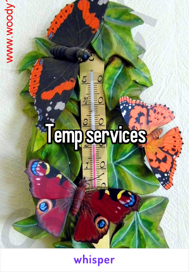 Temp services