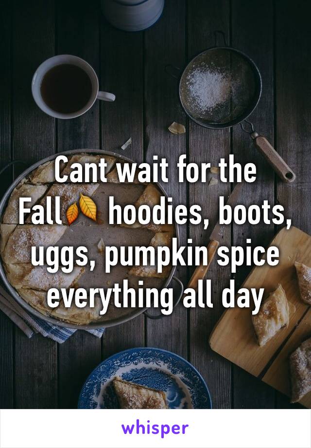 Cant wait for the Fall🍂 hoodies, boots, uggs, pumpkin spice everything all day