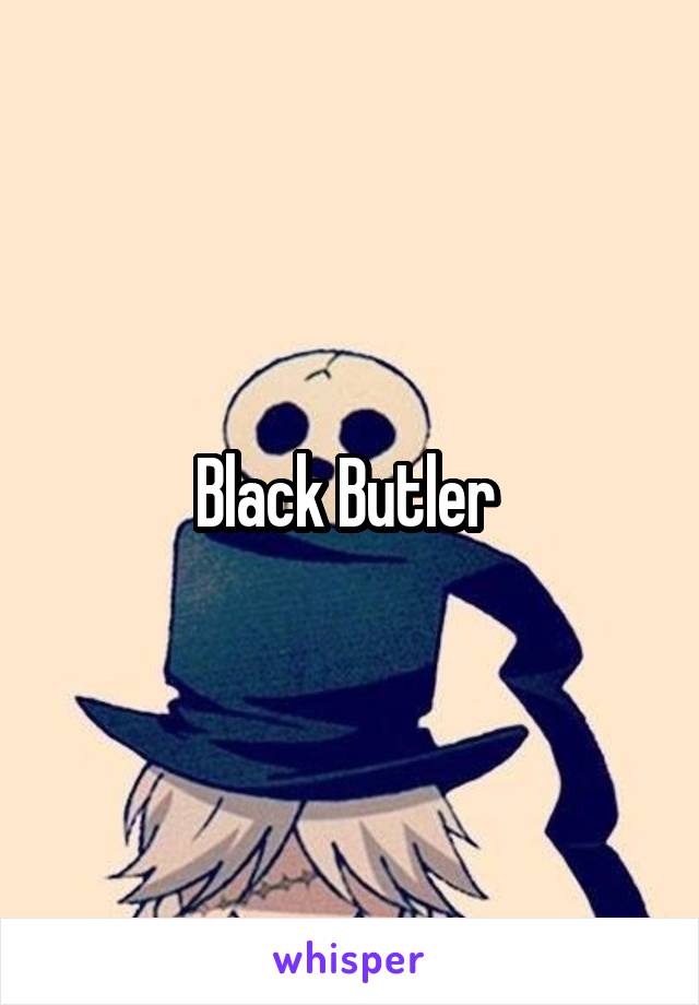 Black Butler 